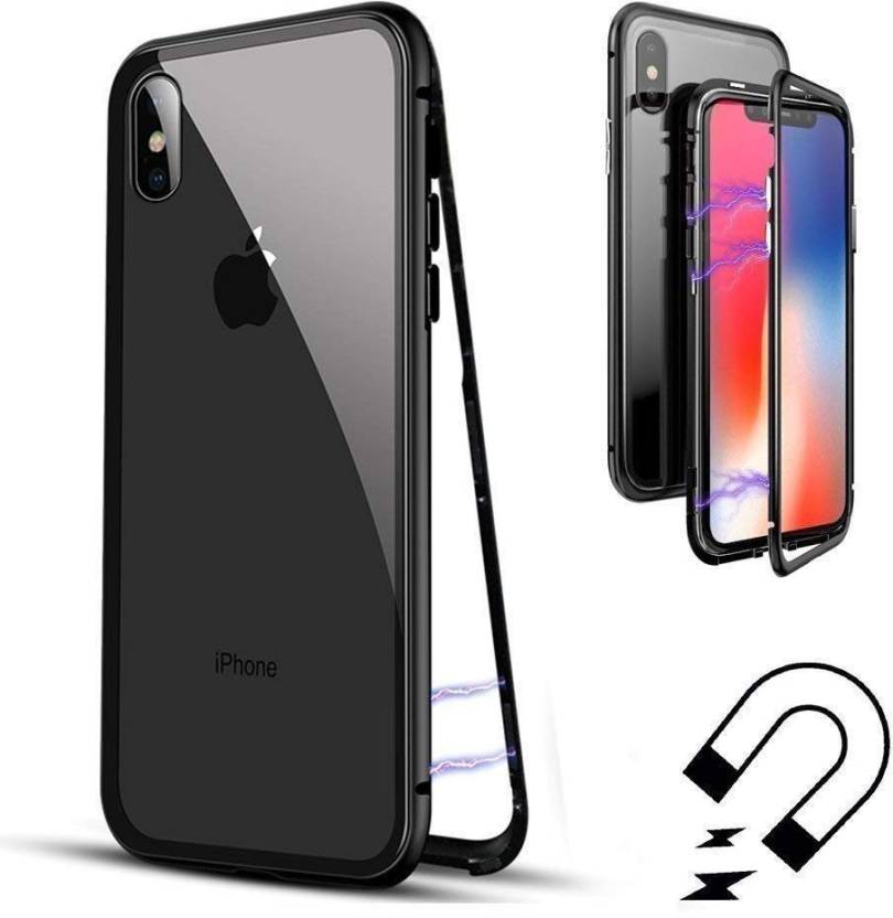 Metal Magnetic Case Cover for iPhone XR 