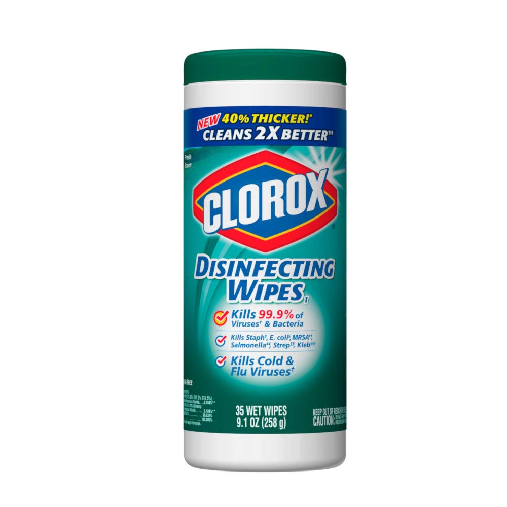 Clorox Disinfecting Wipes Fresh Scent 35 Units