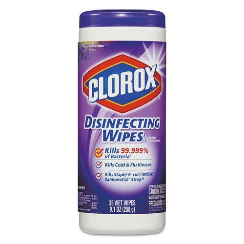 Clorox Multipurpose Disinfecting Wipes Lavender Blend 35 Units