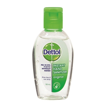 Dettol Instant Hand Sanitizer 50ml - Pack of 5