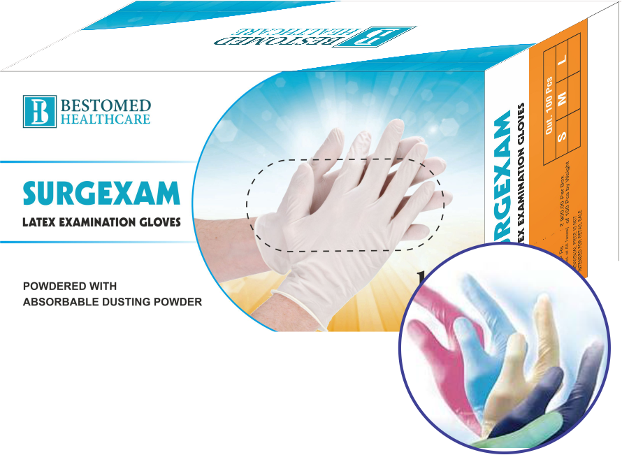 BestoMed Surgexam Disposable Gloves