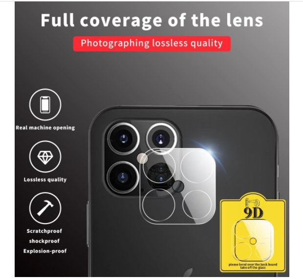 Camera Lens Ultra thin Glass for iPhone 12