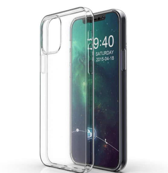 Transparent Silicone Cover for iPhone 12
