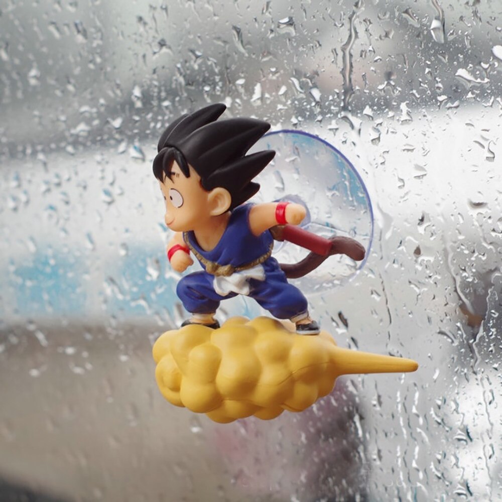 PVC Cute Dragon Ball Goku Action Toy with Suction Cup