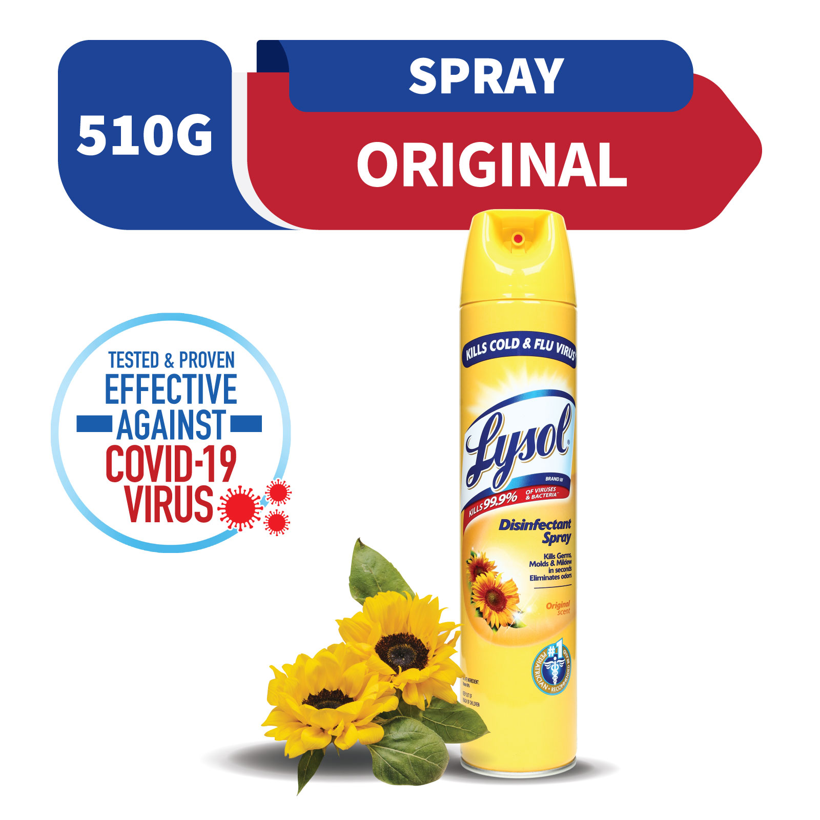 Lysol - Disinfectant Spray Original 510g