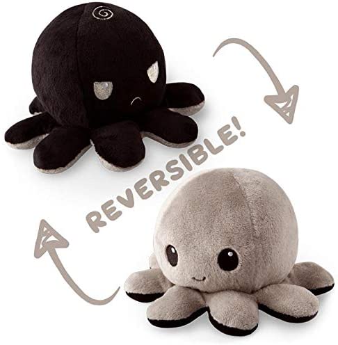 Cotton Reversible Octopus Plushie