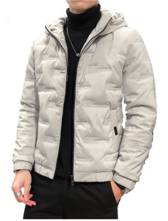 Thick Padded Acetate Jacket for Mens