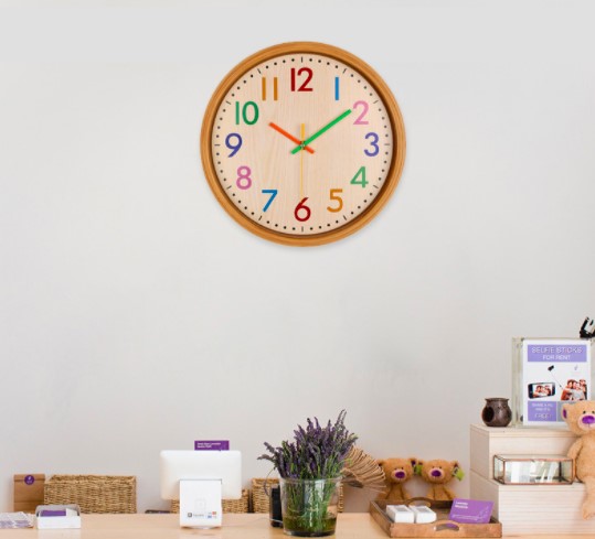 Creative Colourful Quartz Wall Clock