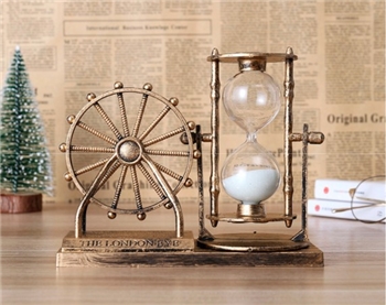 Retro Ferris Wheel Quicksand Hourglass Decoration