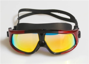 Fashion Leisure Colorful Large Frame Swimming Glasses