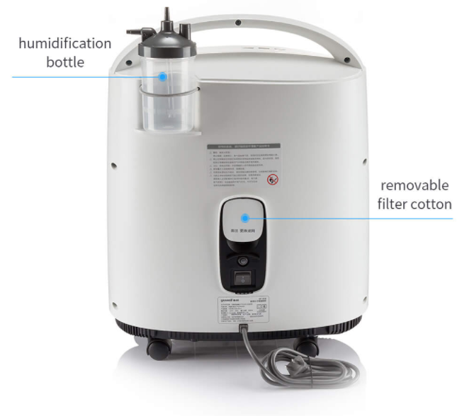 Yuwell 8F3AW Oxygen Concentrator 3L Machine