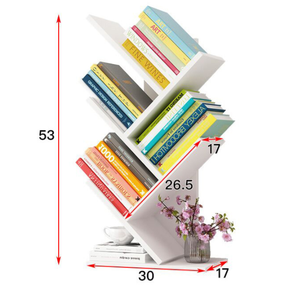 3 Layer New Simple Small Bookshelf