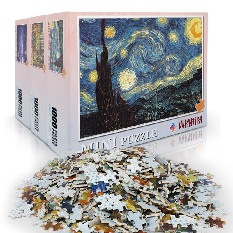 Jigsaw Mini Puzzle for Adults 1000 Piece