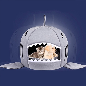Shark Shape Bed for Pets - Medium Size