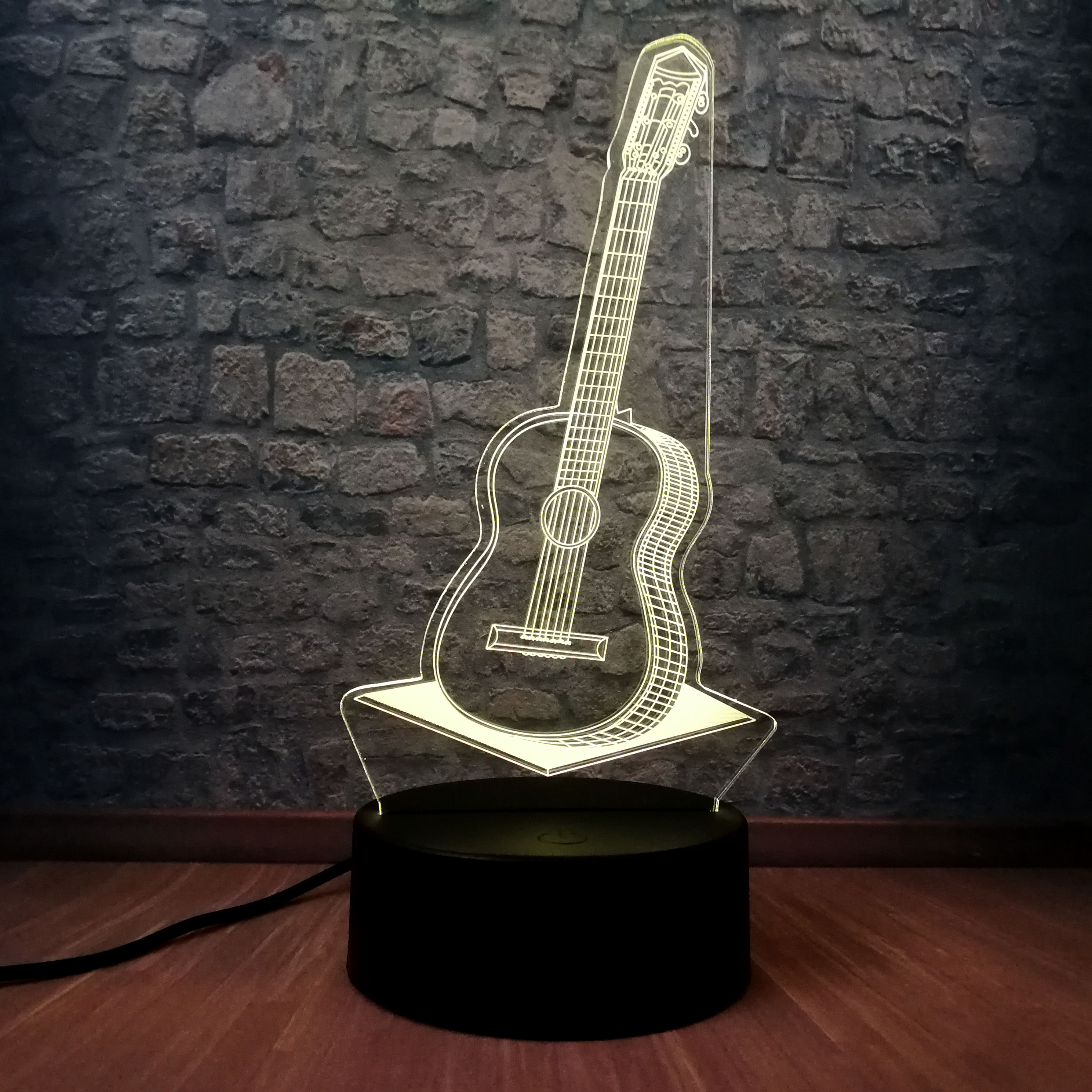 Guitar 3D Creative USD Lighting