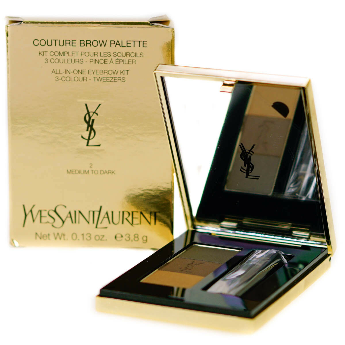 Yves Saint Laurent Couture Brow Palette 2 Medium To Dark
