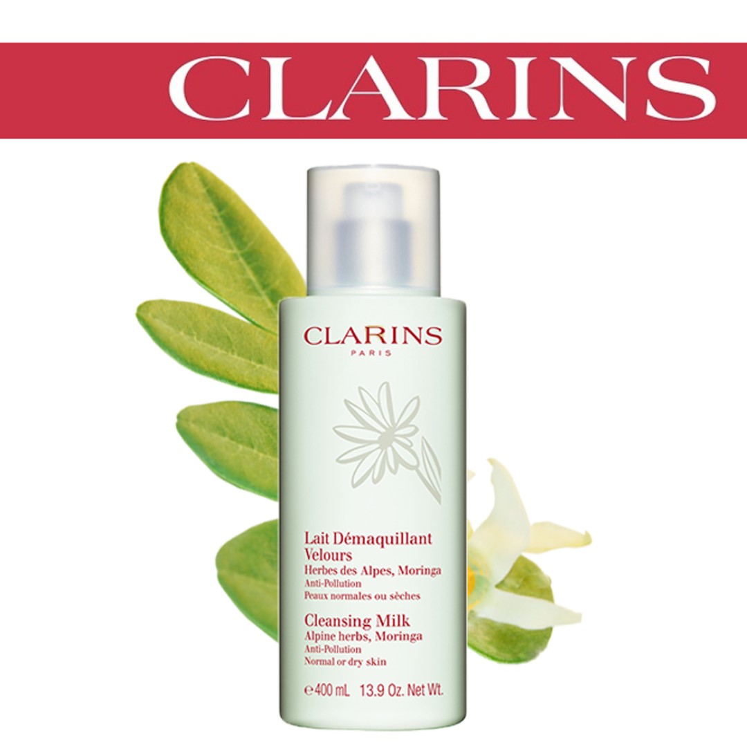Clarins Cleansing Milk With Alpine Herb 400ml