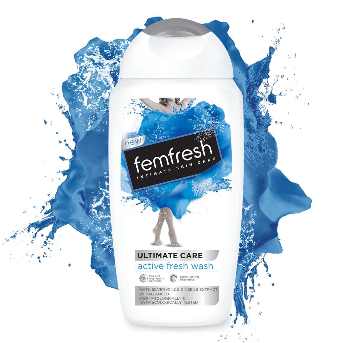 Femfresh - Ultimate Care Active Fresh Wash 250ml