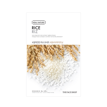The Face Shop - Real Nature Rice Face Mask 04 Sheets