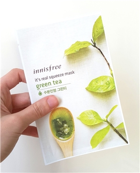 Innisfree Its Real Green Tea Mask 3 Pcs