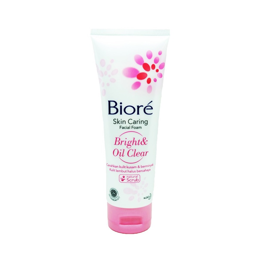 Biore Skin Caring Bright and Oil Clear Facial Foam 40g