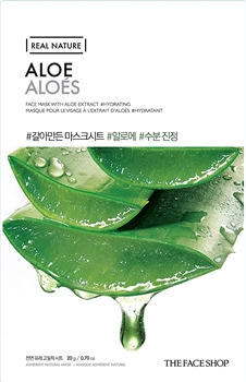 The Face Shop - Real Nature Aloe Face Mask 20 Sheets