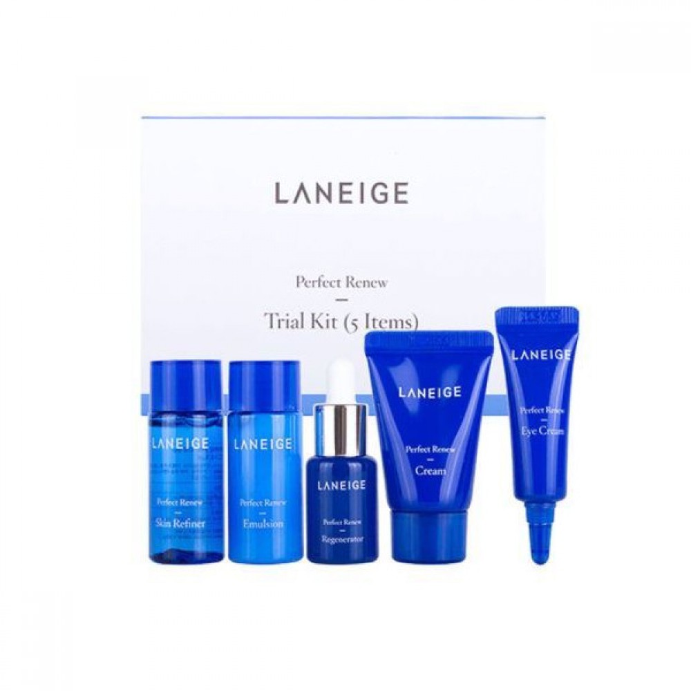 Laneige Perfect Renew Trial Kit Set - 5 Items