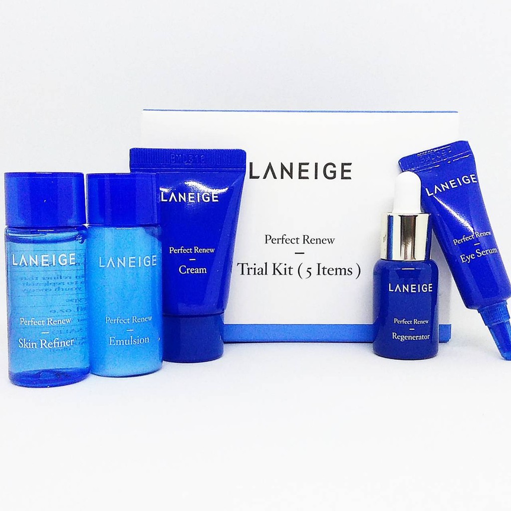 Laneige Perfect Renew Trial Kit Set - 5 Items