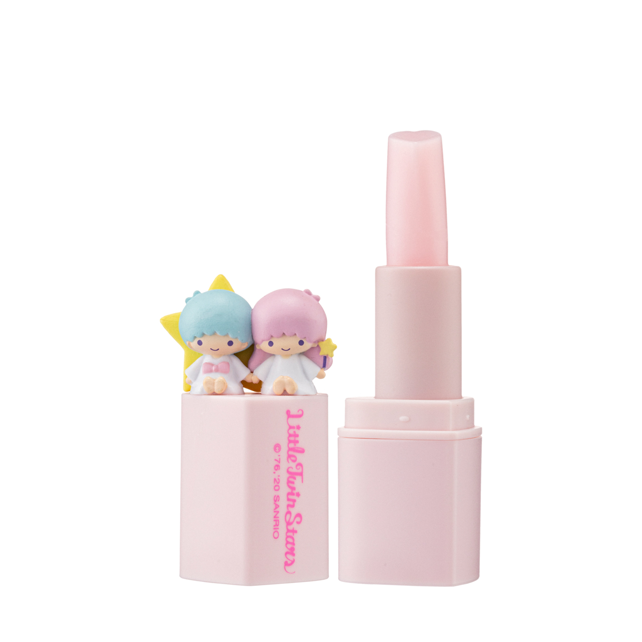 Sanrio Little Twin Stars Heart Lip Cream - Peach 3g