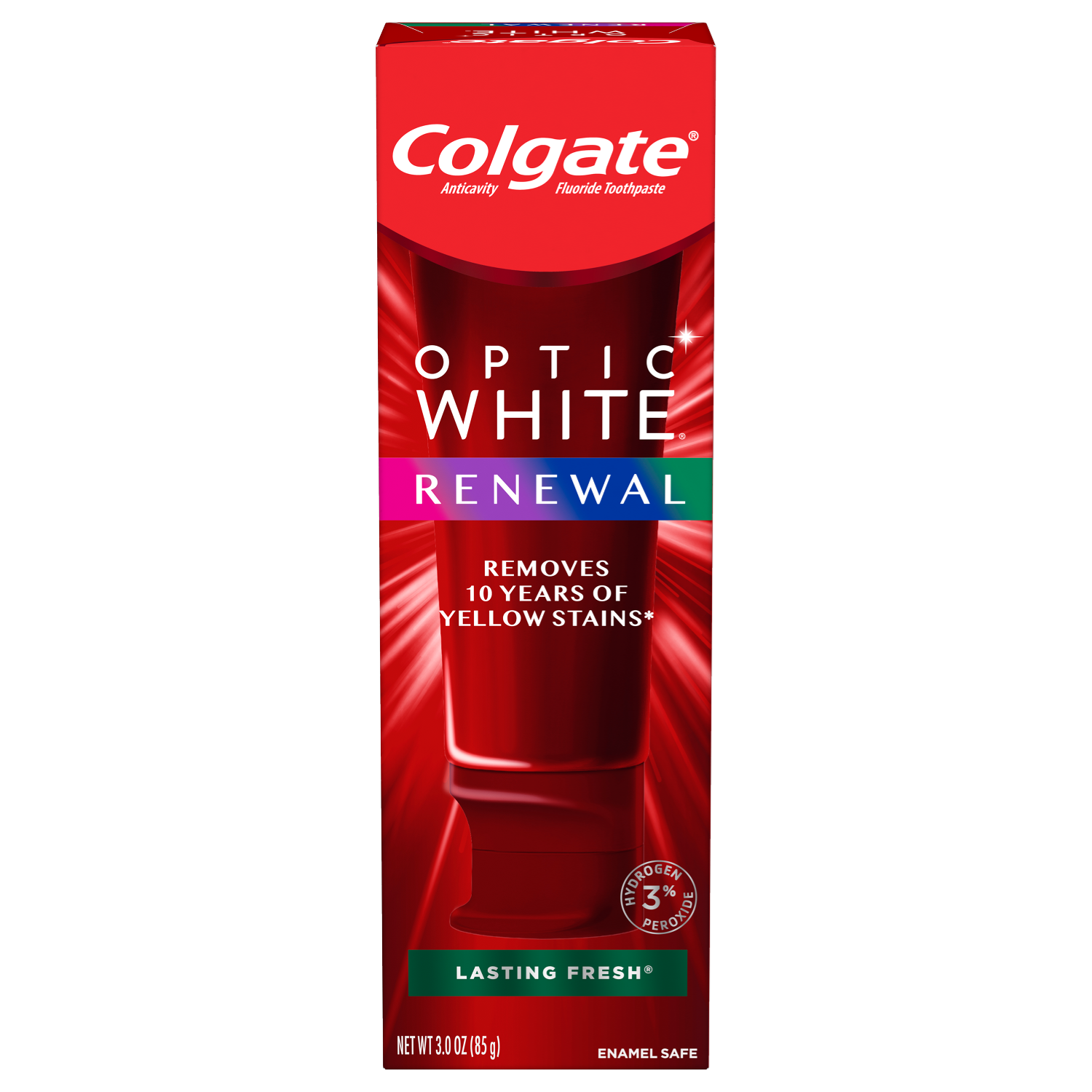 Colgate - Optic White Renewal Teeth Whitening Toothpaste 85g