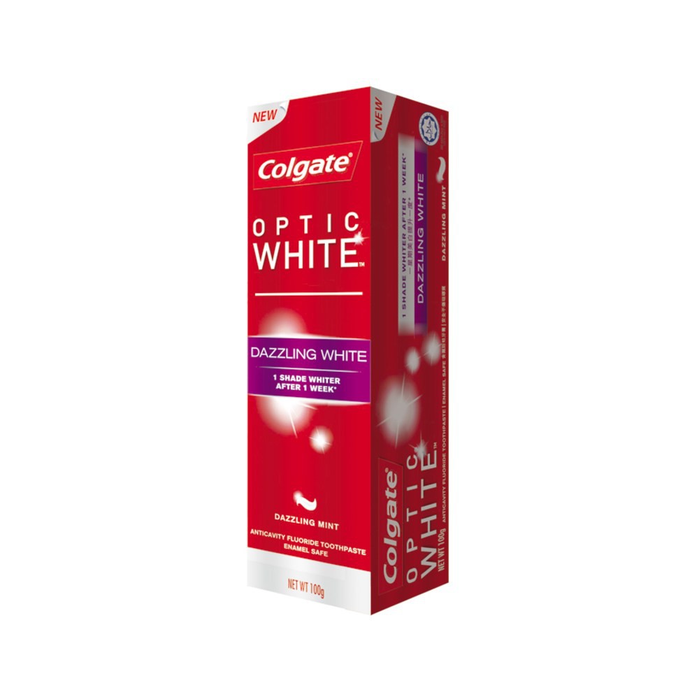 Colgate - Optic White Dazzling Mint Toothpaste 100g