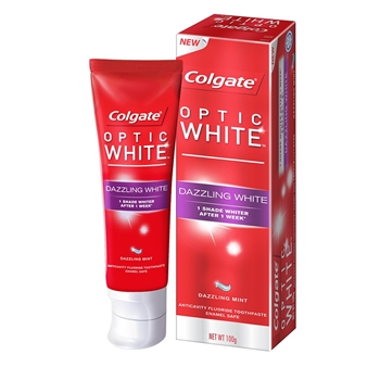 Colgate - Optic White Dazzling Mint Toothpaste 100g