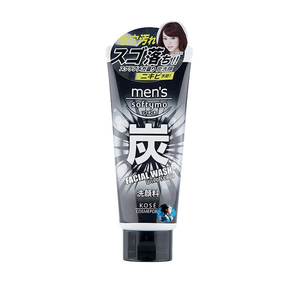 Kose - Softymo Facial Wash Wild Scrub 130g