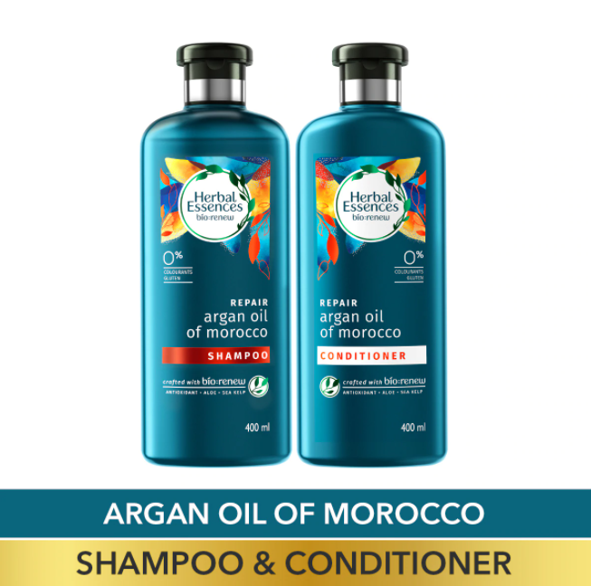 Herbal Essences - Argan Oil Shampoo and Conditioner 400ml