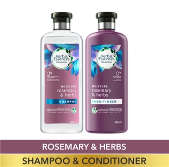 Herbal Essences Bio Renew Rosemary Shampoo and Conditioner 400ml