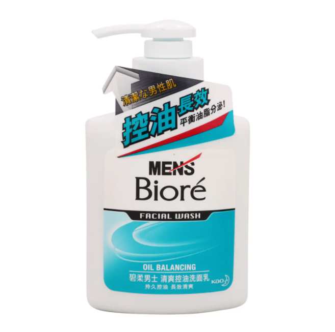 Biore Mens Oil Balancing Facial Wash - Tea Tree 150ml