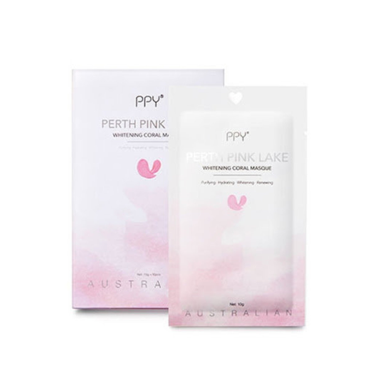 Eaoron - PPY Perth Pink Lake Whitening Coral Masque 10g x 10pcs