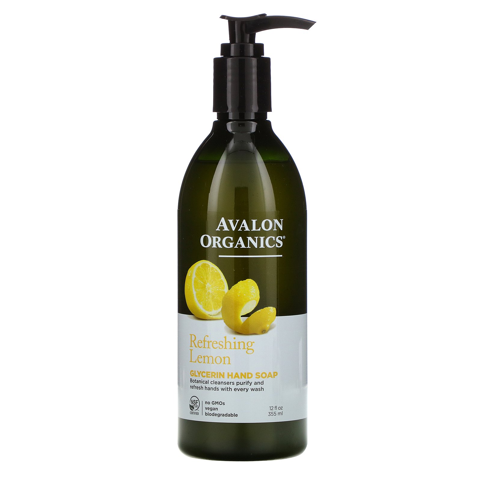 Avalon Organics - Lemon Hand and Body Lotion 12 oz