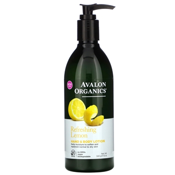 Avalon Organics - Lemon Hand and Body Lotion 12 oz