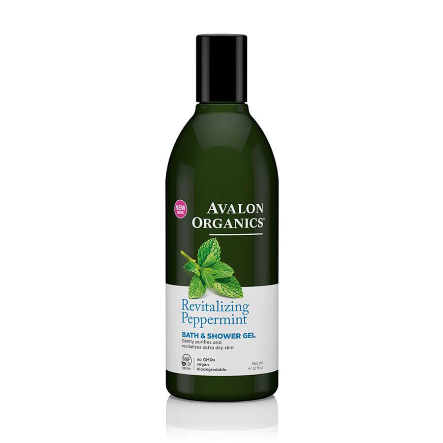 Avalon Organics - Peppermint Bath and Shower Gel 355ml