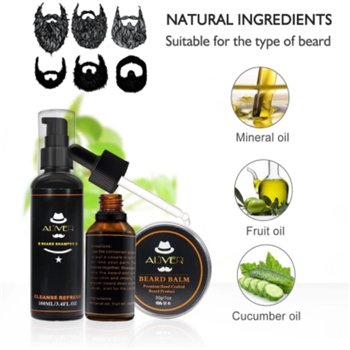 Aliver Beard Care Kit for Mens