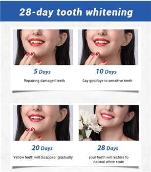 Teeth Whitening Strips Stickers for Night