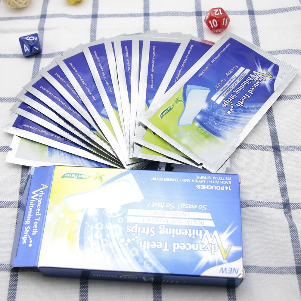 3D Gel Teeth Whitening Strips