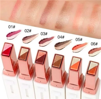 NOVO Double Color Shimmer Eyeshadow Stick No 4