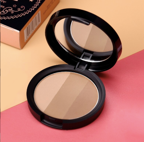 Tricolor Face Bronzer for Women