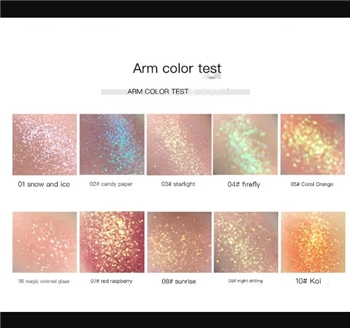 Snow and Ice Shimmer Glitter Eye Shadow