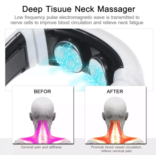 Electric Smart USB Decooler Neck Massager