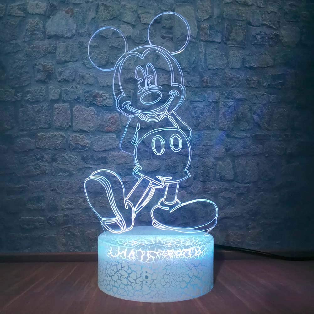 Micky Mouse 3D Creative Light