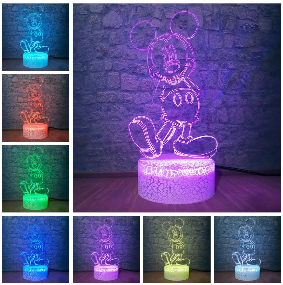 Micky Mouse 3D Creative Light