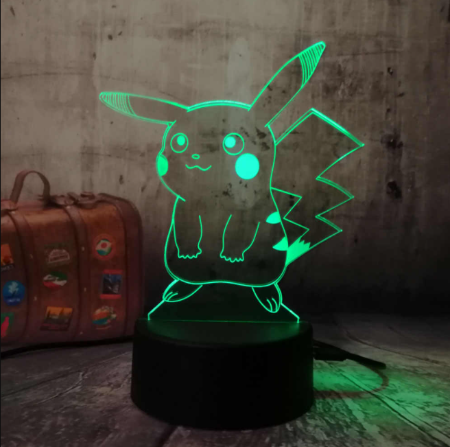 Pikachu 3D Creative Light